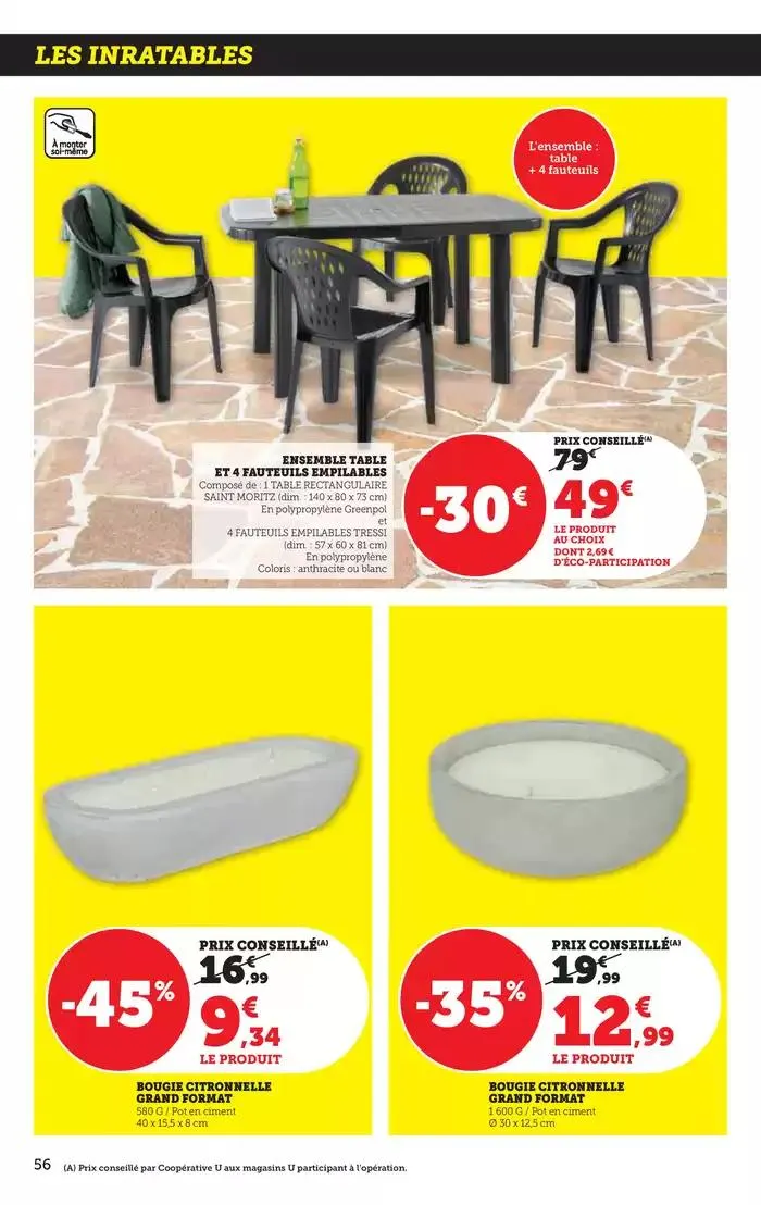 Catalogue Super U du 29 avril au 11 mai 2025 - Catalogue page 56
