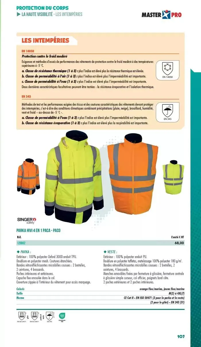 Essentiel Protection 2025 tarifé du 3 mars au 31 décembre 2025 - Catalogue page 109