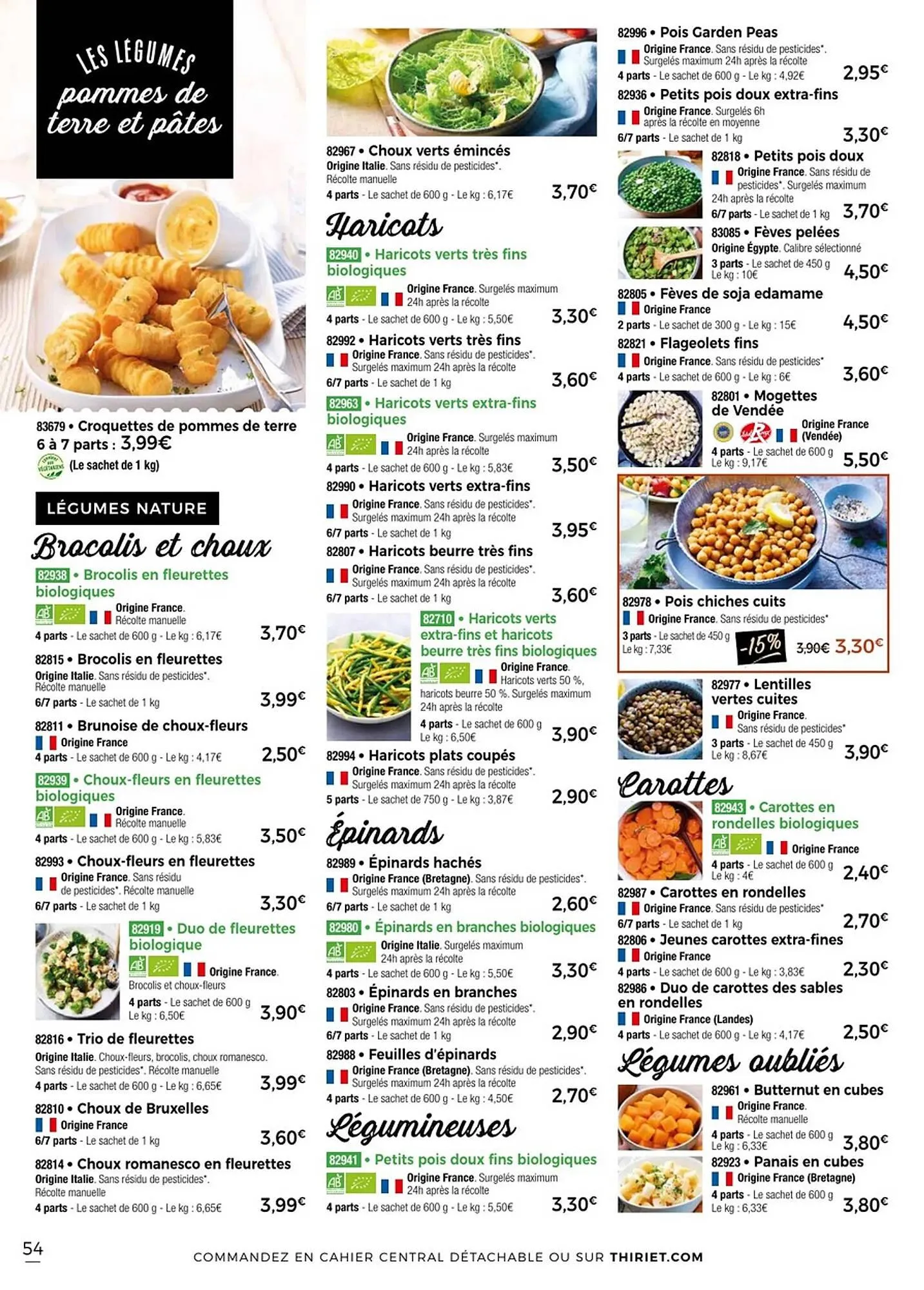 Catalogue Thiriet du 11 juillet au 6 août 2025 - Catalogue page 54