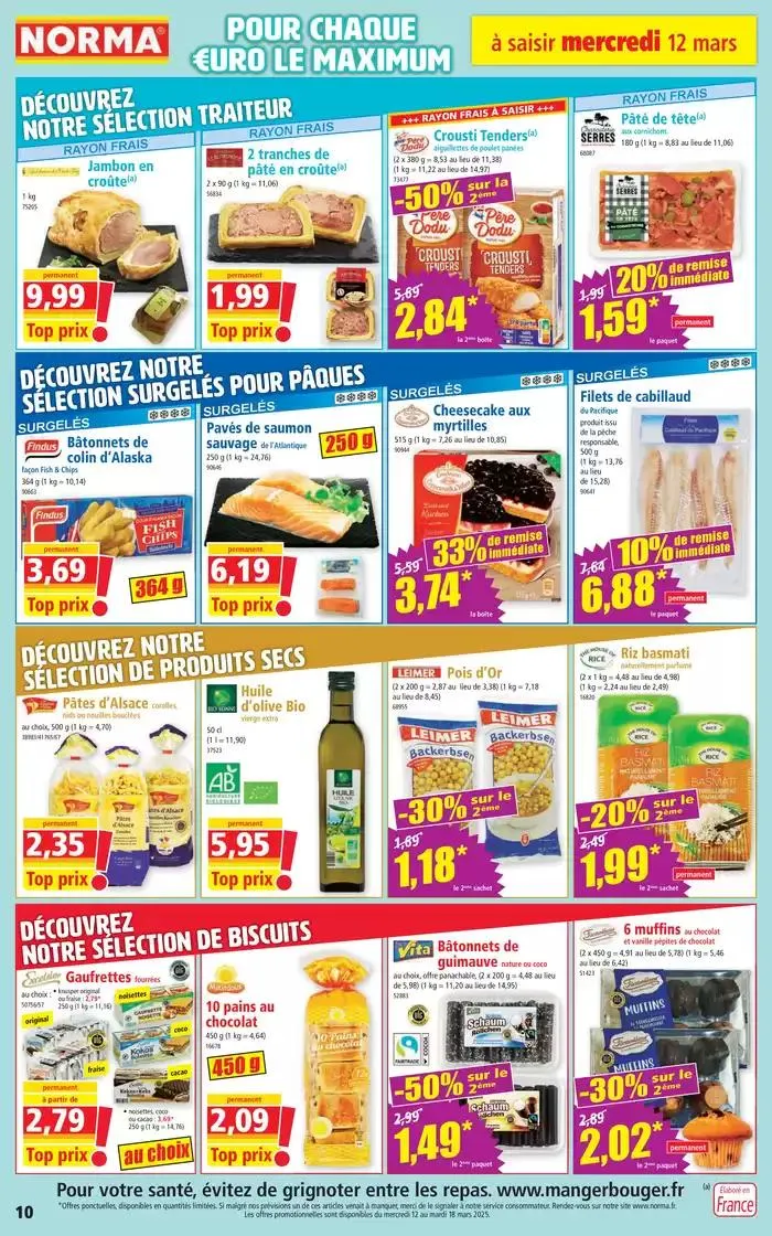 Catalogue Norma du 12 mars au 18 mars 2025 - Catalogue page 10