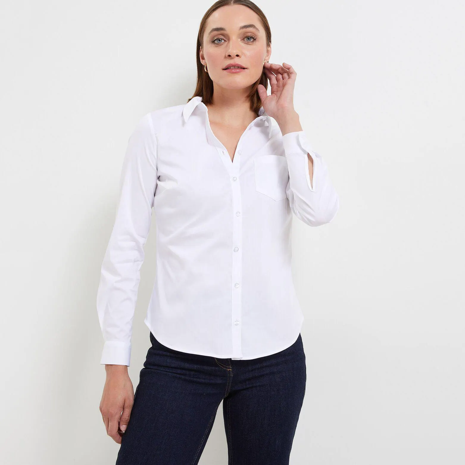 Chemise structurée femme