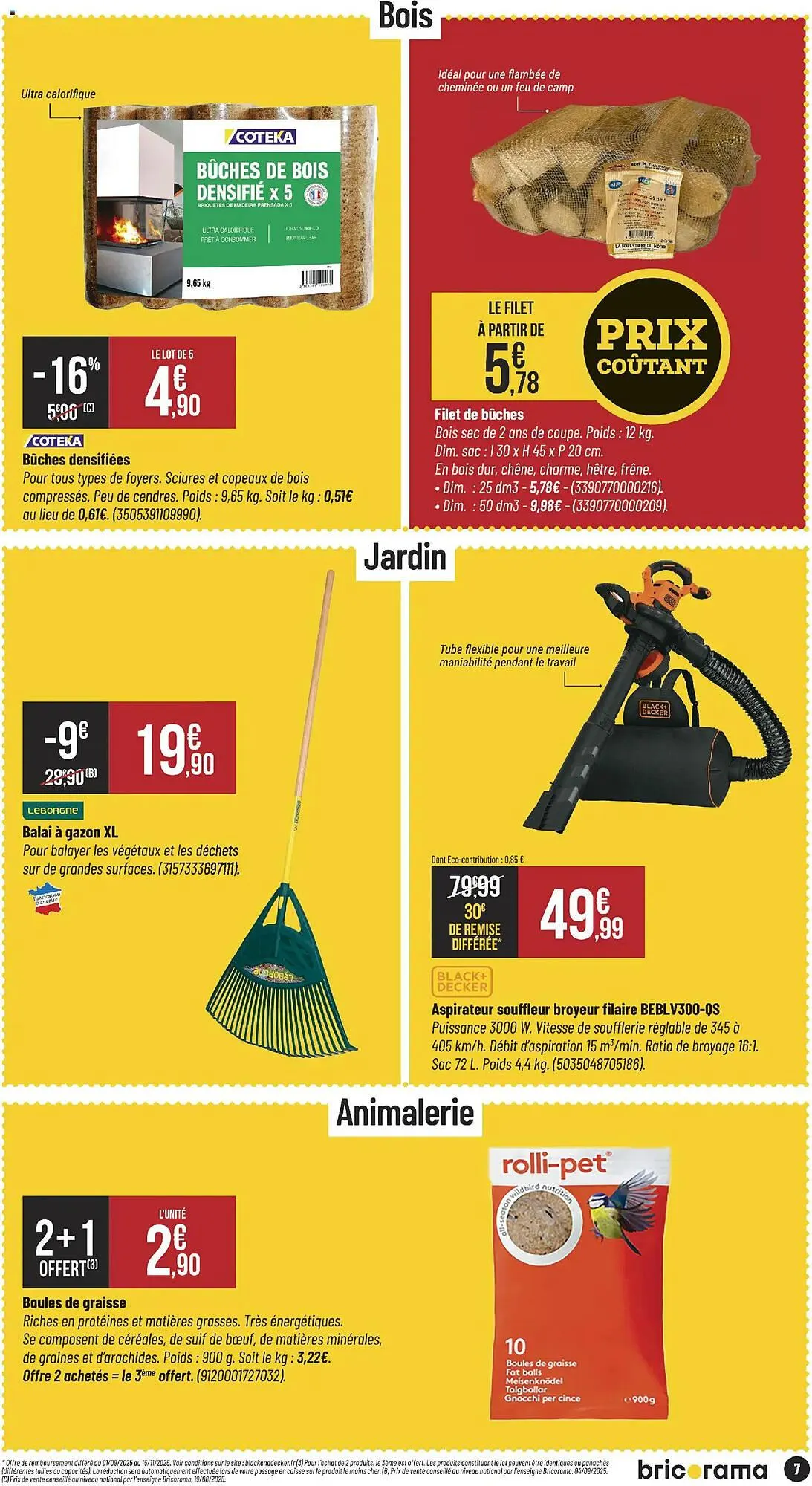 Catalogue Bricorama du 5 novembre au 16 novembre 2025 - Catalogue page 7