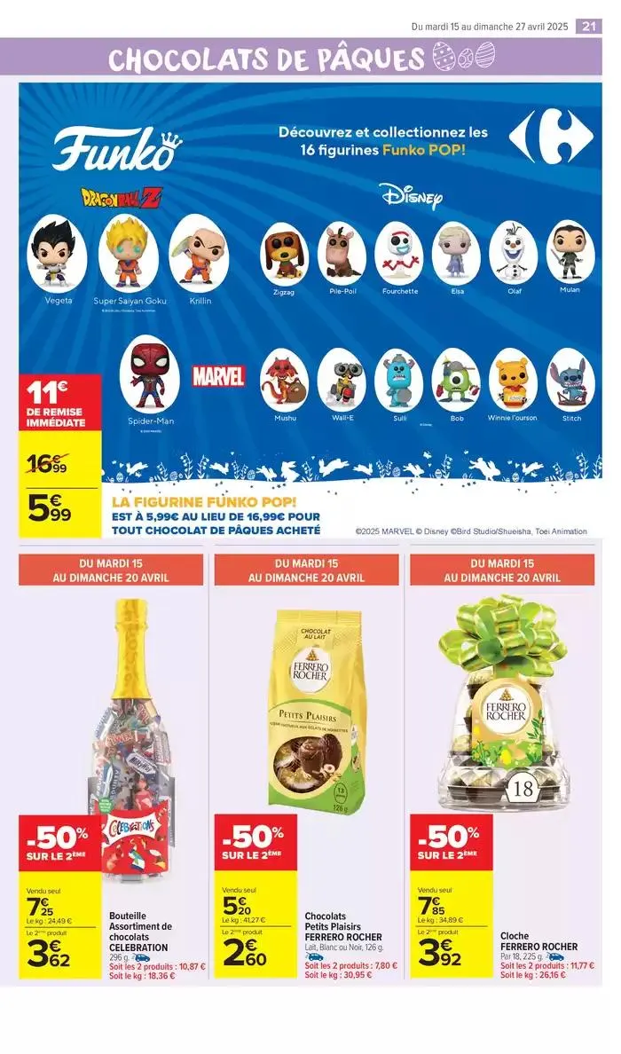 JOYEUSES PÂQUES du 15 avril au 27 avril 2025 - Catalogue page 23