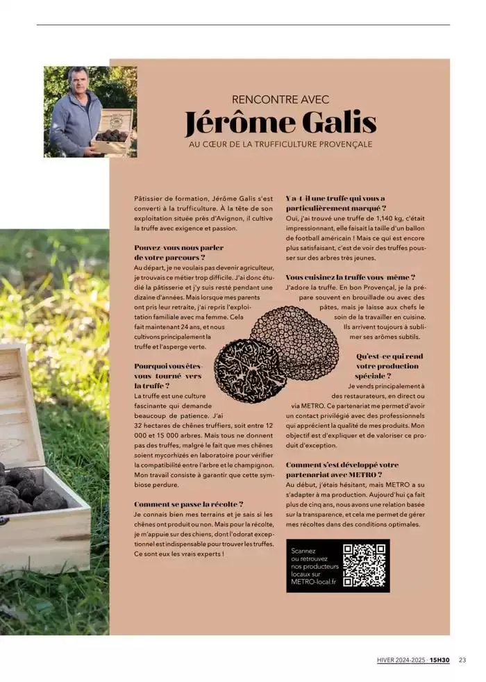 Metro Magazine 15h30 N°12 du 16 décembre au 30 avril 2025 - Catalogue page 15