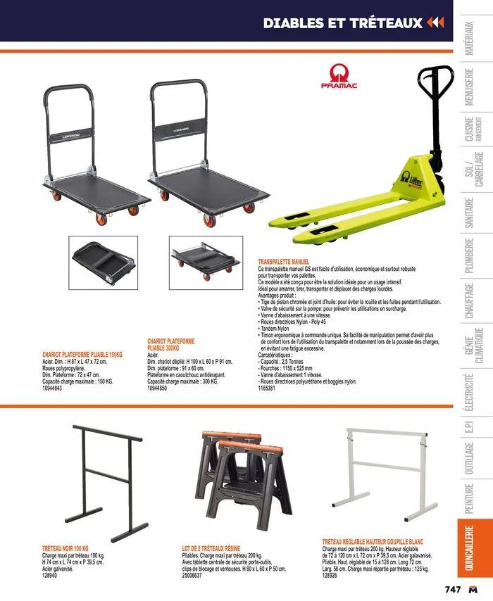 Guide produits 2024 du 15 mars au 31 décembre 2024 - Catalogue page 747