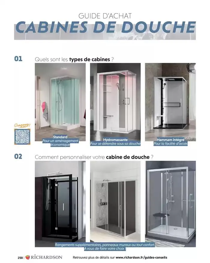 SALLE DE DE BAINS ET CARRELAGE 2025 du 11 avril au 31 décembre 2025 - Catalogue page 260