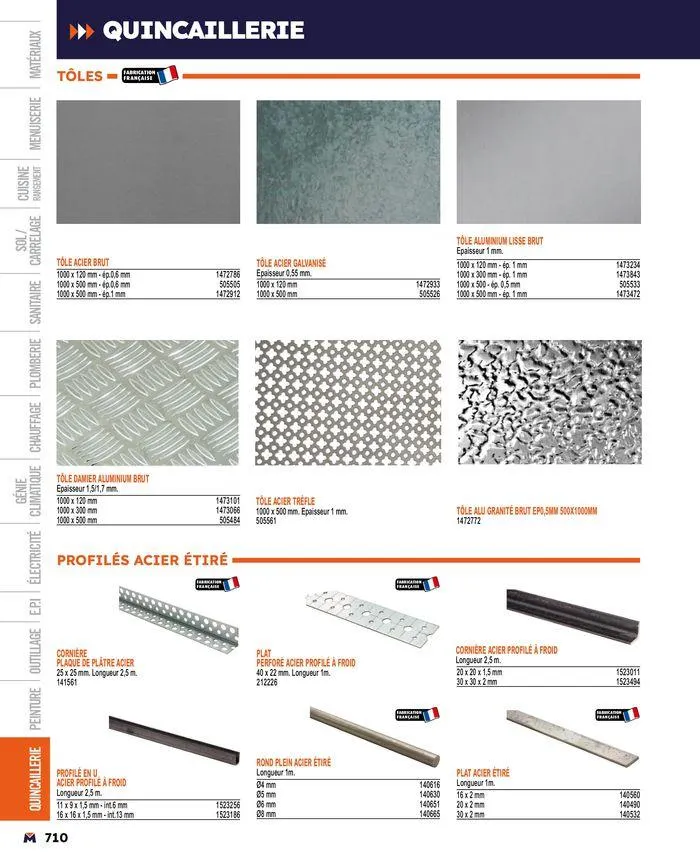 Guide produits 2024 du 15 mars au 31 décembre 2024 - Catalogue page 710