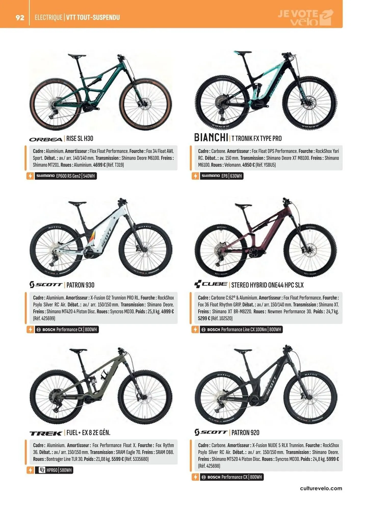 Catalogue Culture Vélo du 19 décembre au 31 décembre 2026 - Catalogue page 92