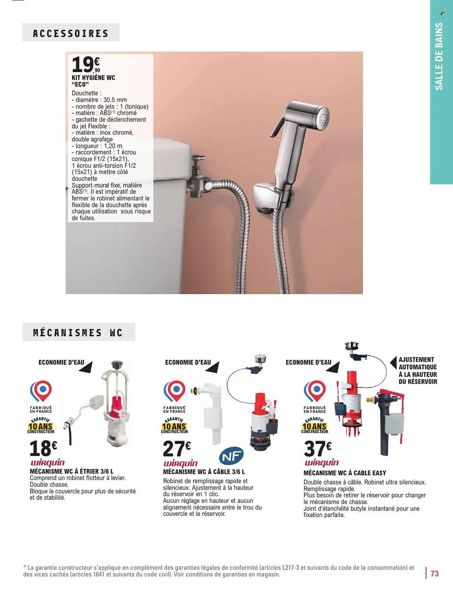 Catalogue E.Leclerc Brico du 6 janvier au 7 février 2026 - Catalogue page 73