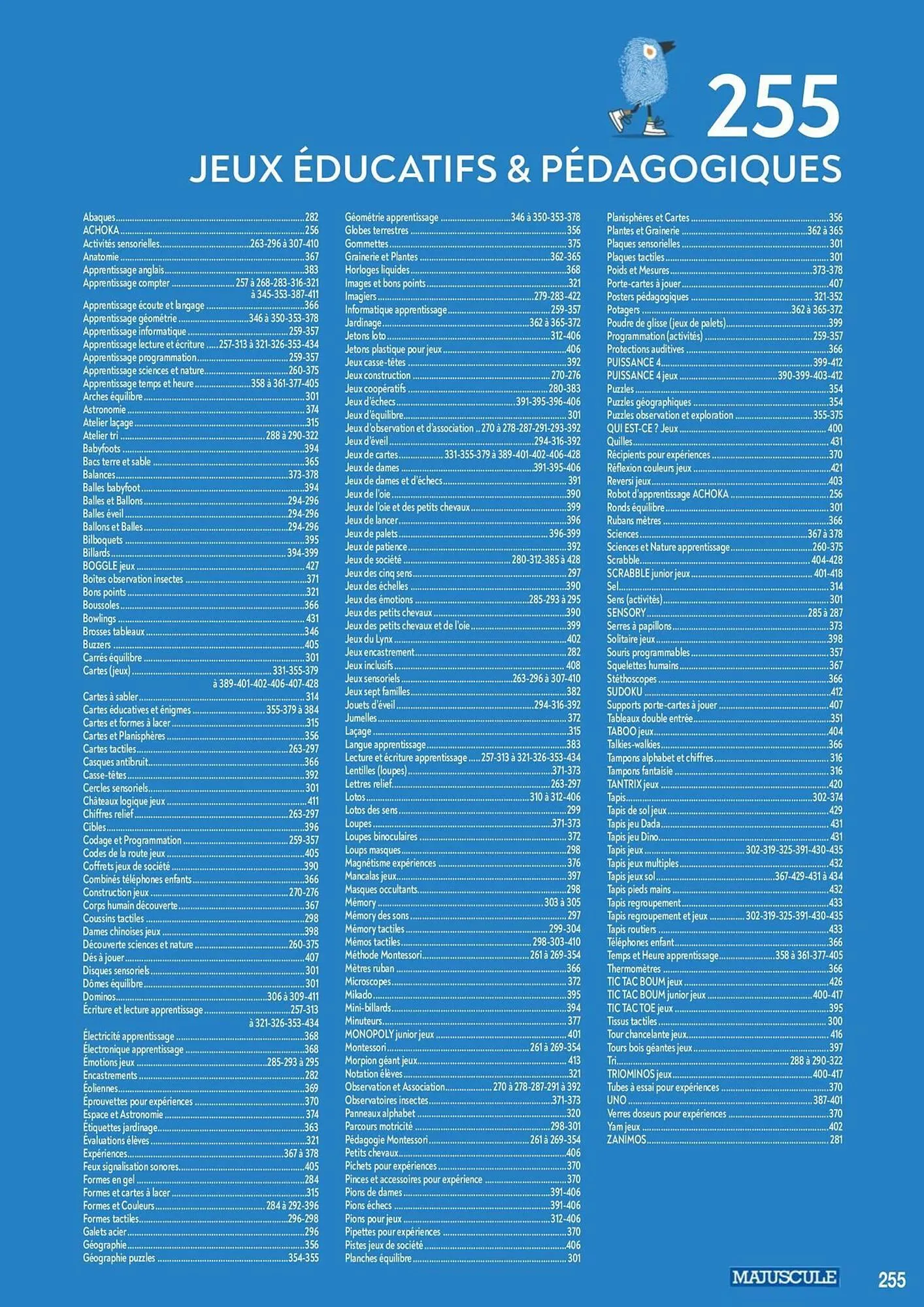 Catalogue Majuscule du 5 mars au 31 décembre 2025 - Catalogue page 279