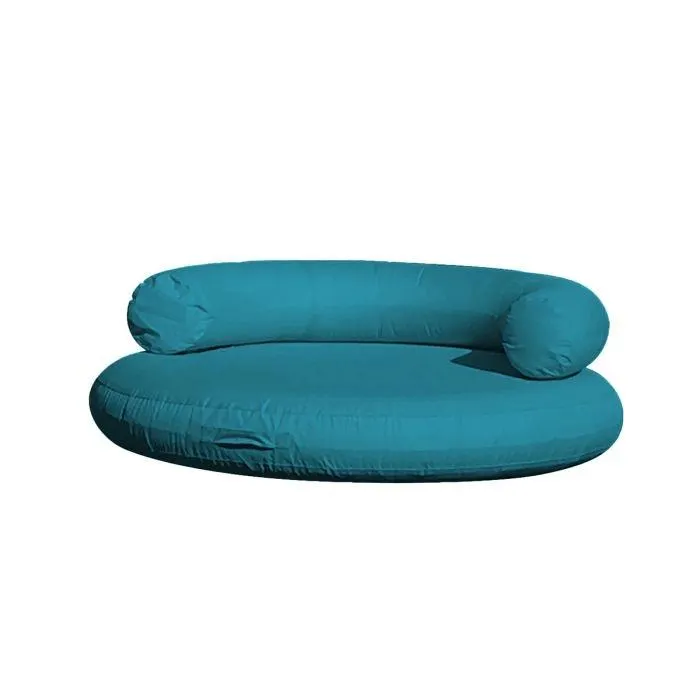 Coussin Island bleu