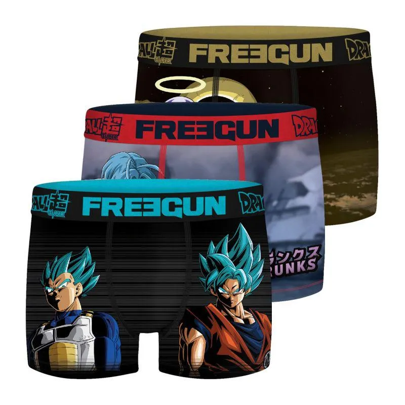 Lot de 3 Boxers Freegun garçon Dragon Ball Super