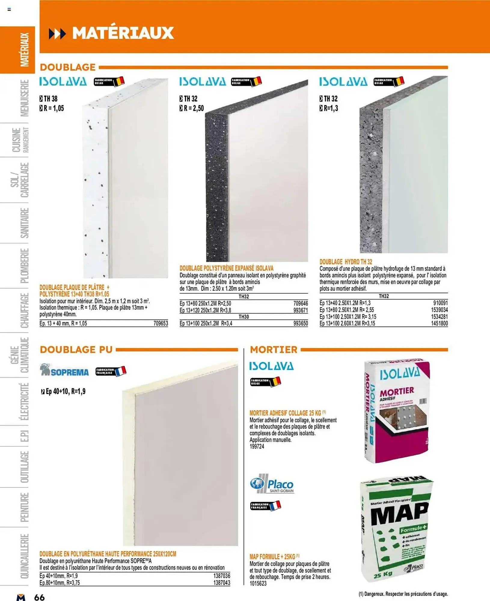 Catalogue Bricoman du 19 mars au 31 décembre 2025 - Catalogue page 66