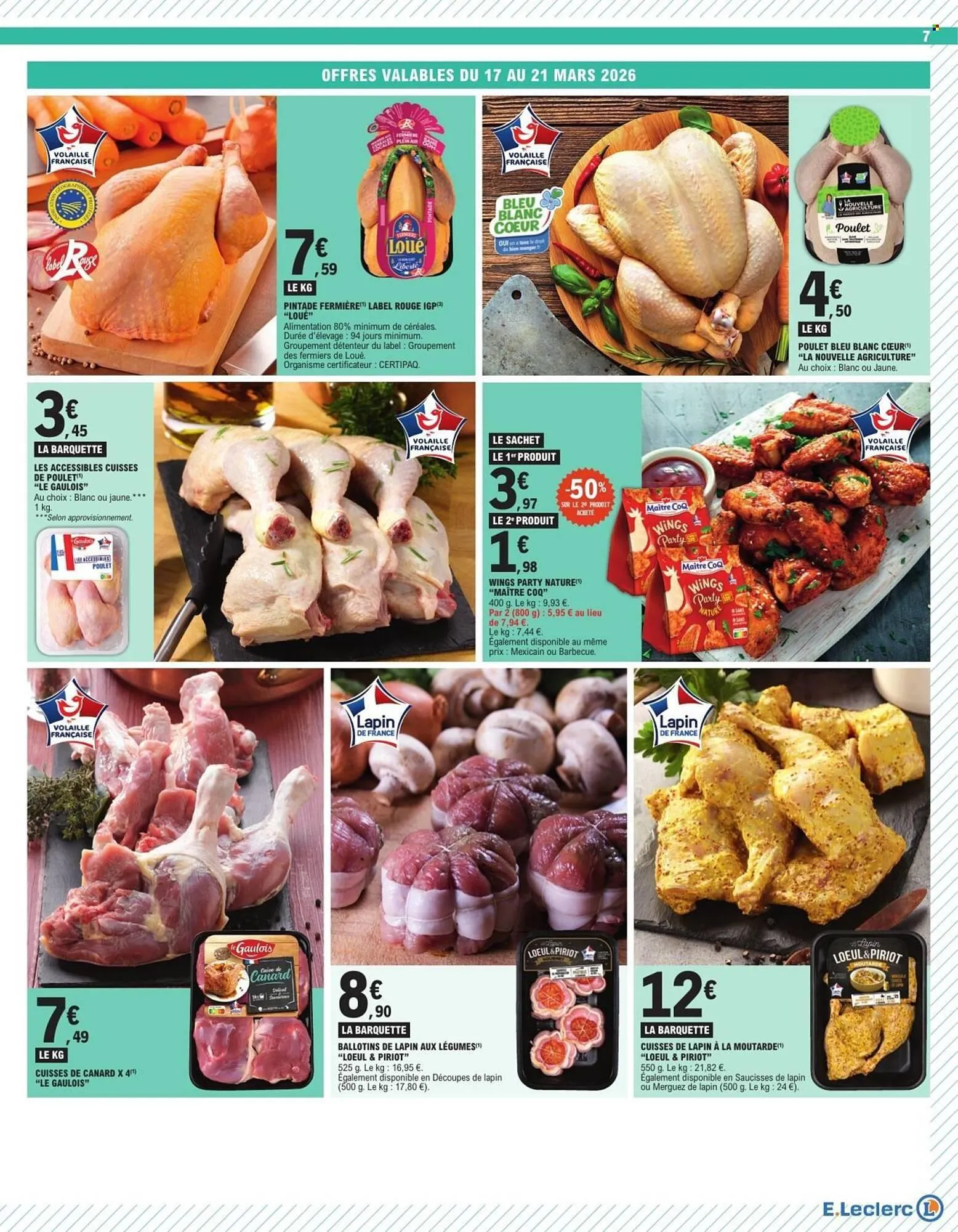 Catalogue E.Leclerc du 17 mars au 28 mars 2026 - Catalogue page 7