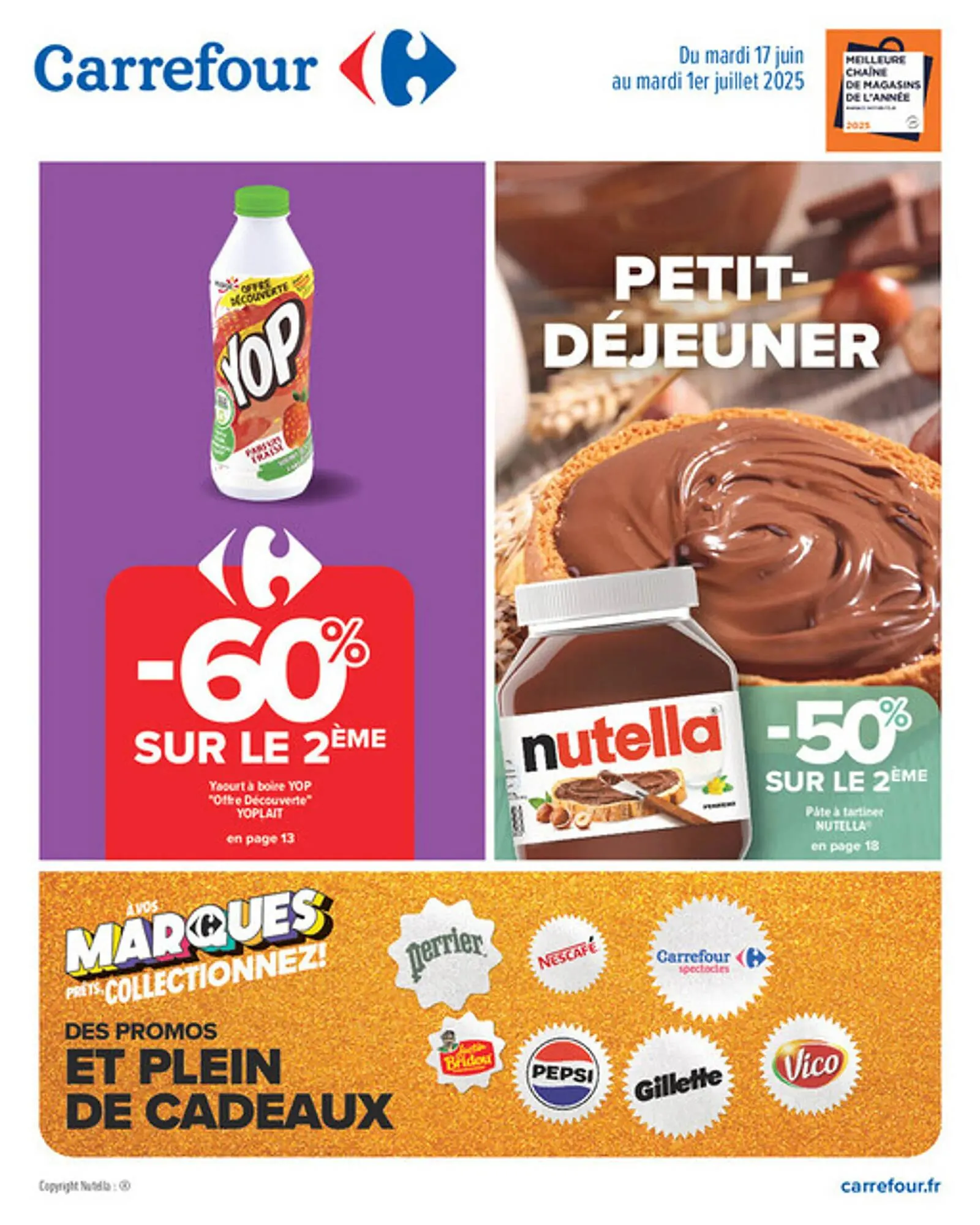 Catalogue Carrefour du 17 juin au 1 juillet 2025 - Catalogue page 1