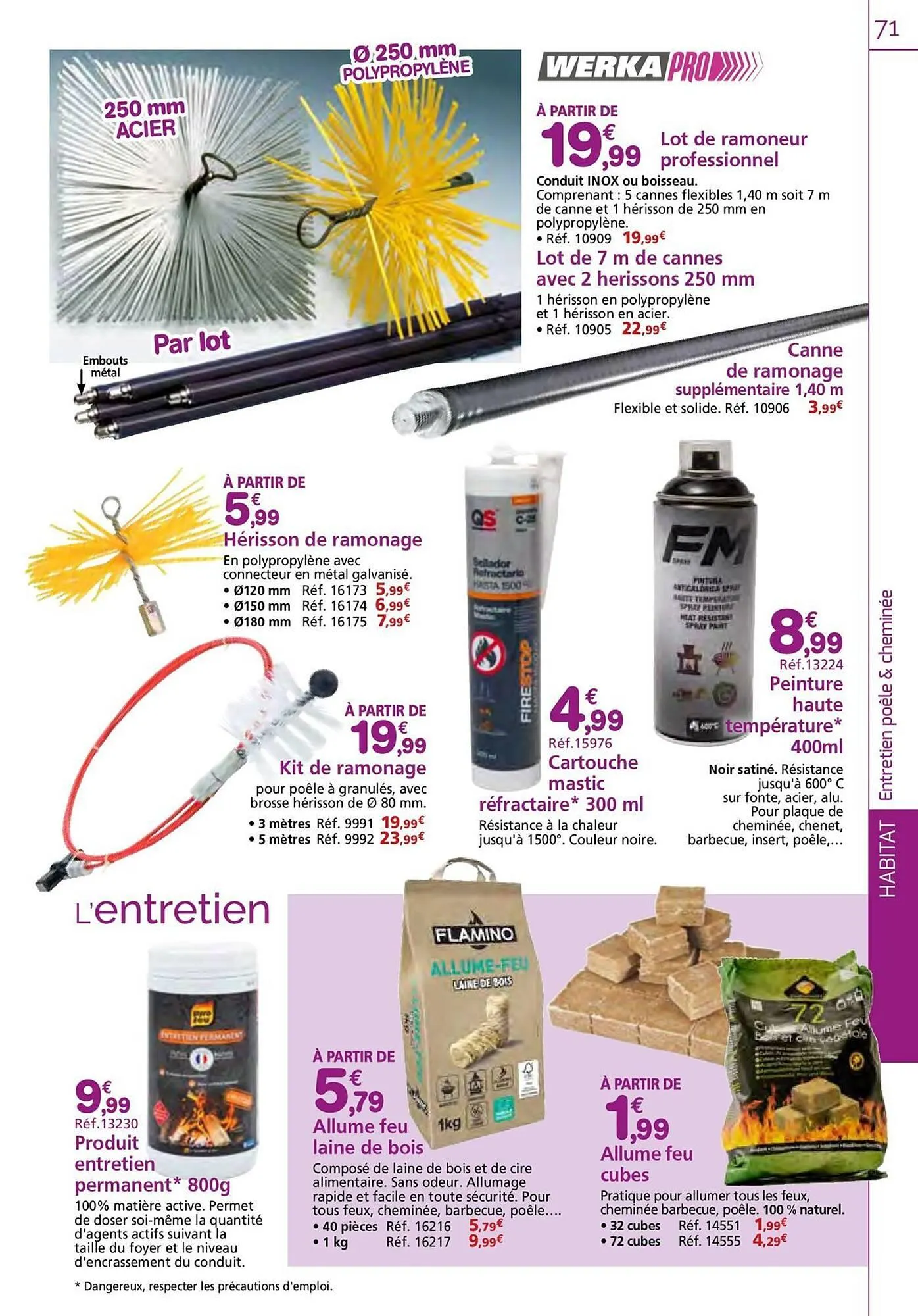 Catalogue Provence Outillage du 9 septembre au 30 novembre 2025 - Catalogue page 71