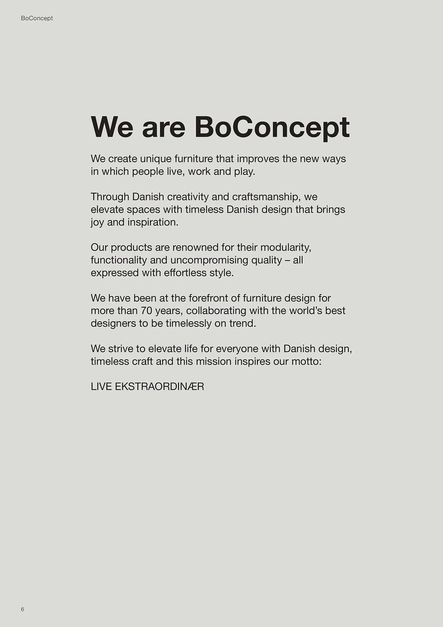 Catalogue BoConcept du 3 mars au 30 juin 2026 - Catalogue page 6