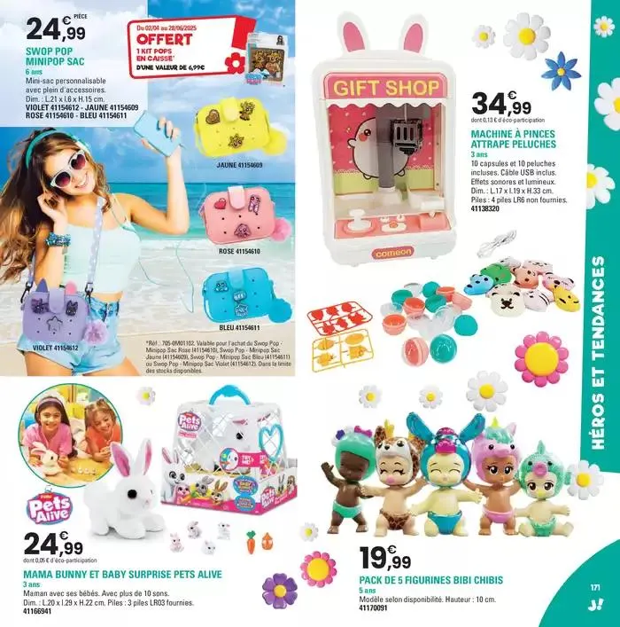 PRINTEMPS 2025 du 2 avril au 28 juin 2025 - Catalogue page 171