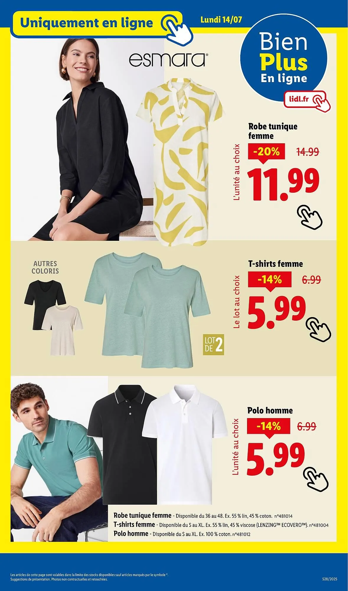 Catalogue Lidl du 10 juillet au 16 juillet 2025 - Catalogue page 73