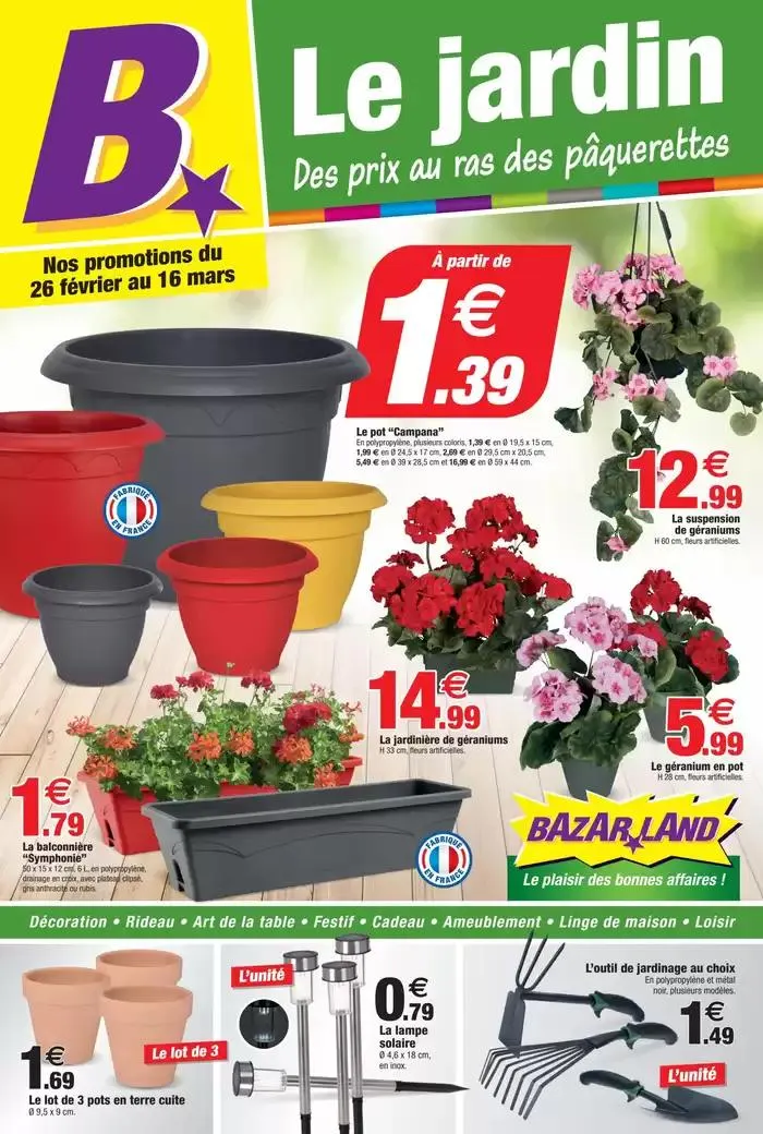 Catalogue Bazarland - 1