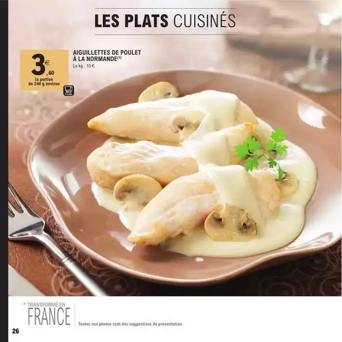 CARTE TRAITEUR PERMANENTE - MIXTE du 8 avril au 17 novembre 2025 - Catalogue page 26