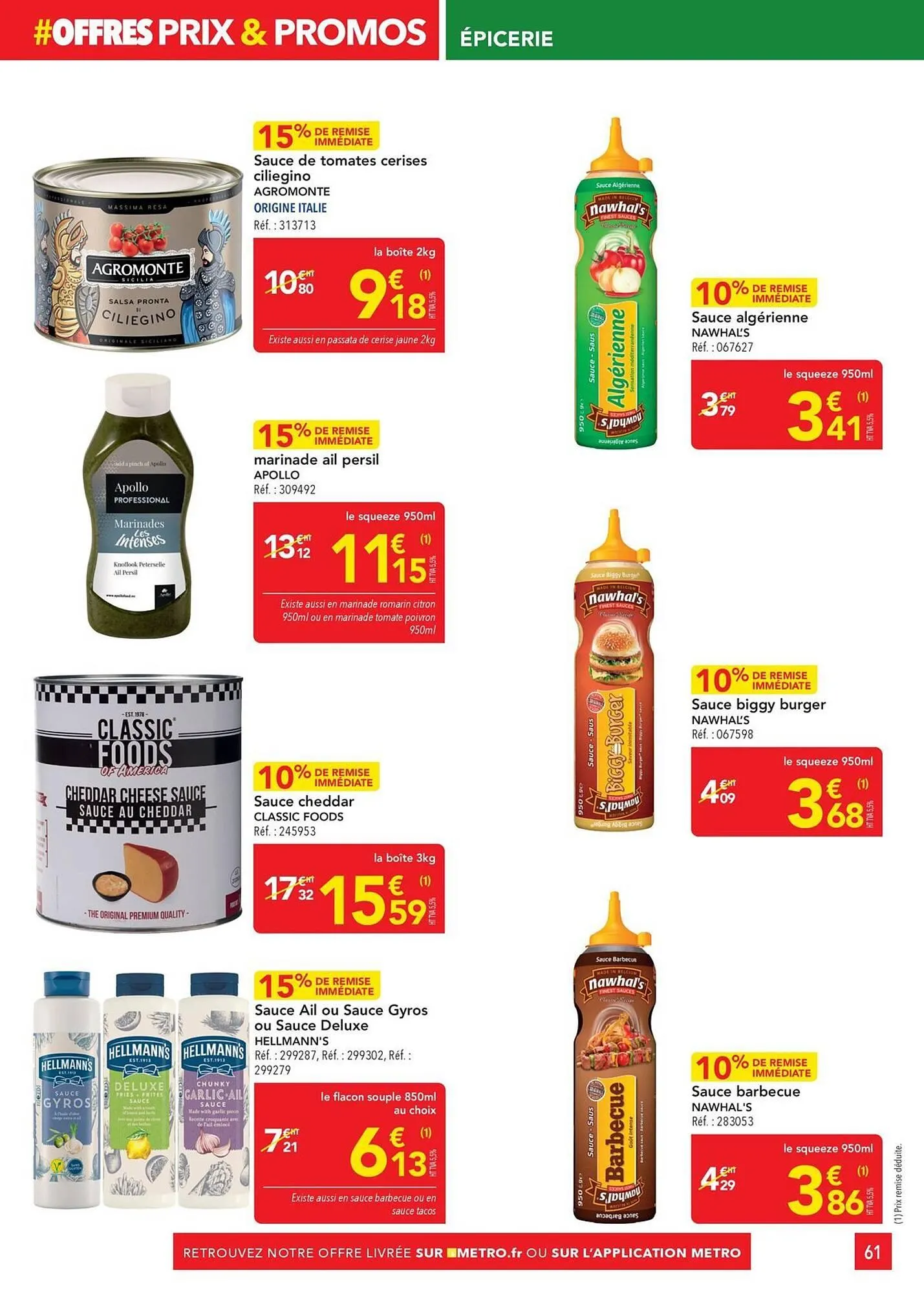 Catalogue METRO du 28 avril au 20 mai 2026 - Catalogue page 61