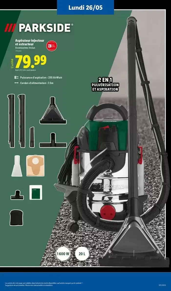 Faites votre plein de courses chez Lidl et profitez de nombreux produits à prix réduits ! du 22 mai au 28 mai 2025 - Catalogue page 59