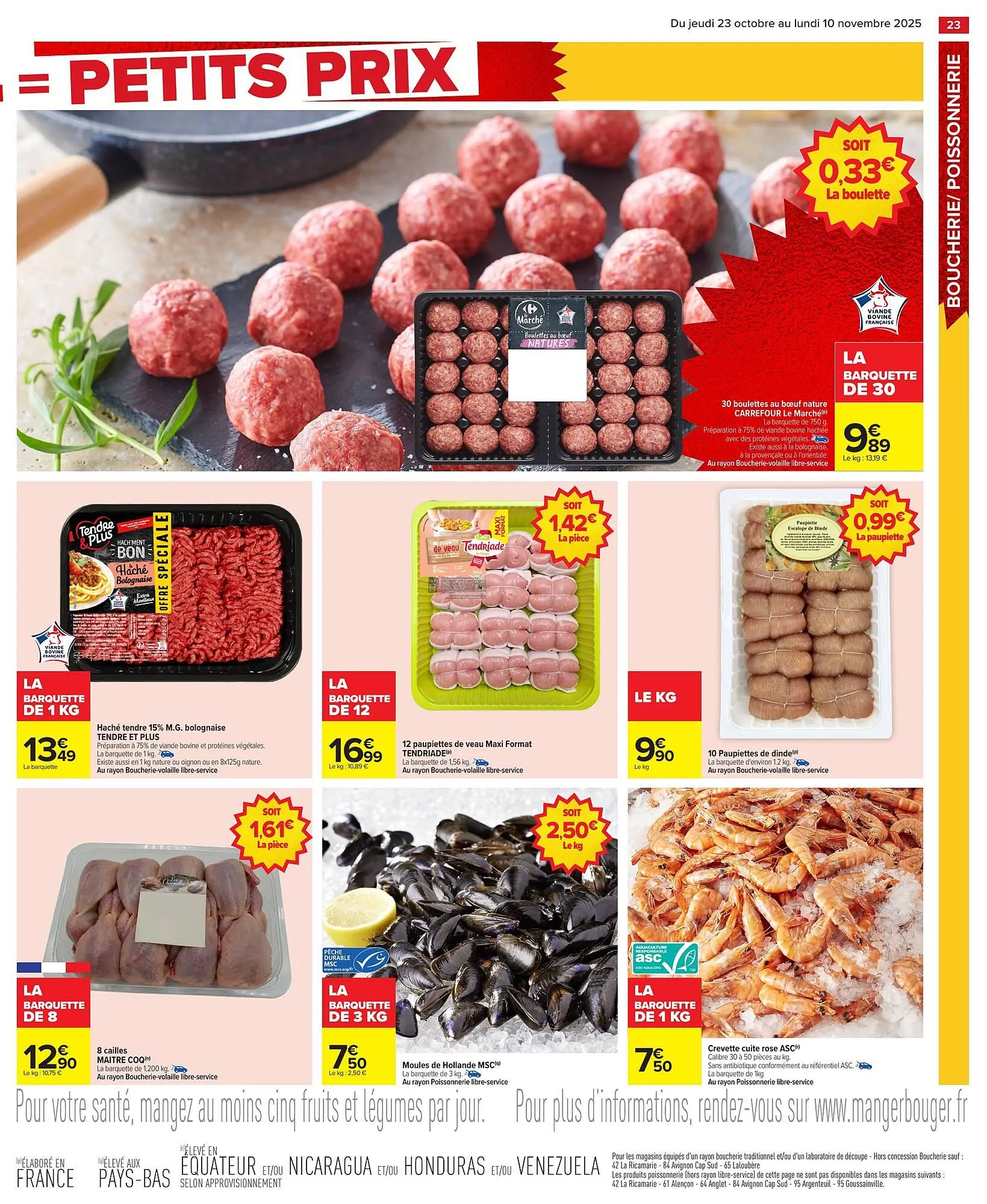 Catalogue Carrefour Market du 23 octobre au 10 novembre 2025 - Catalogue page 25