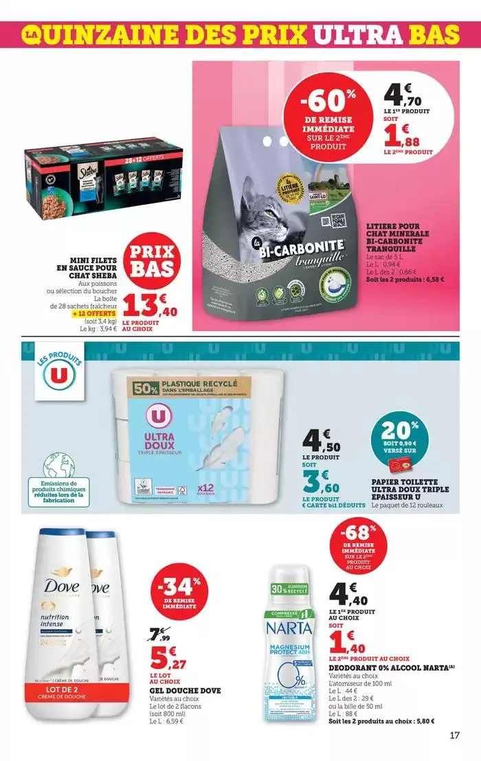 La Quinzaine Des Prix Ultra Bas du 12 mars au 23 mars 2025 - Catalogue page 17