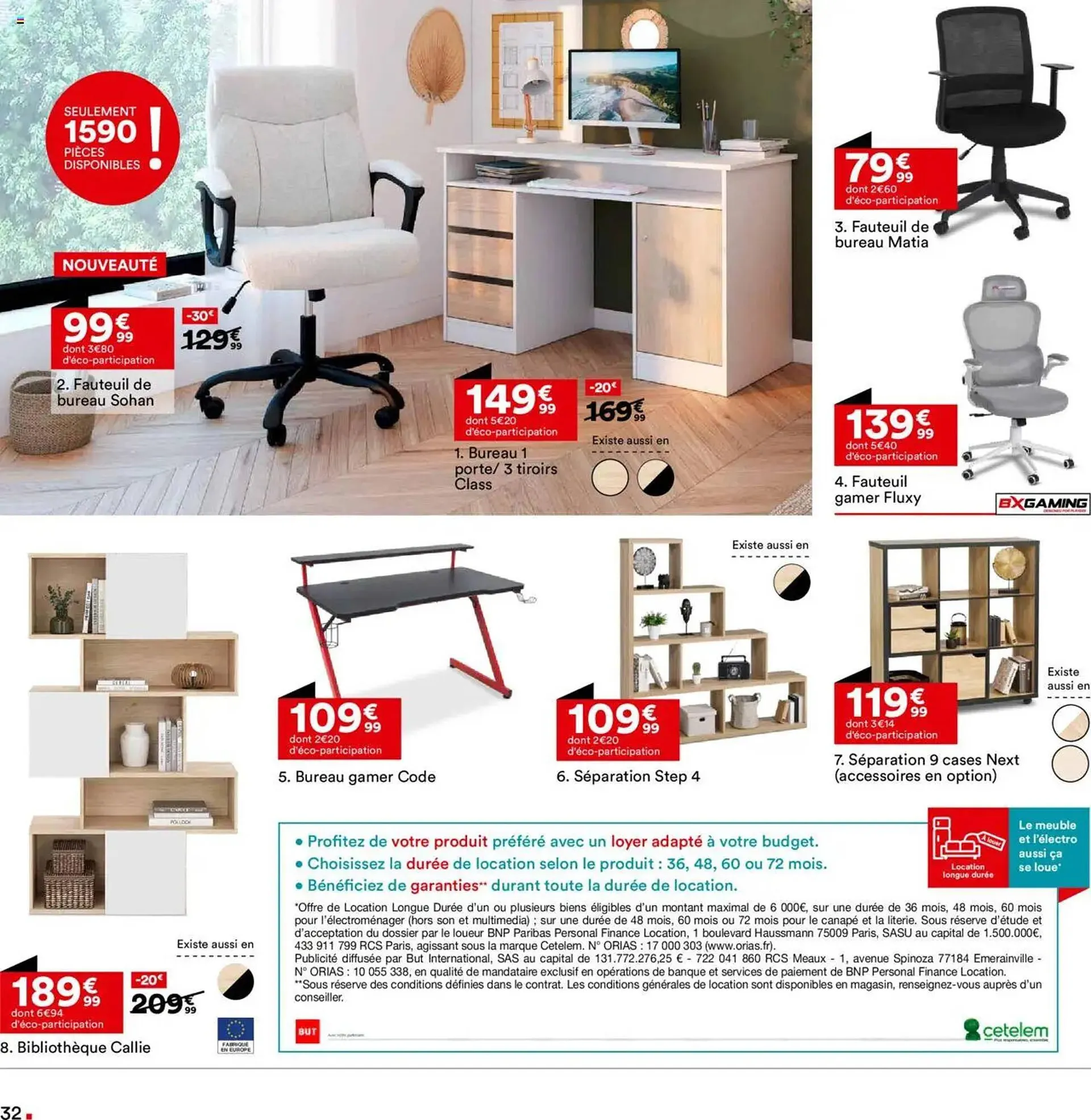 Catalogue BUT du 27 mai au 23 juin 2025 - Catalogue page 32