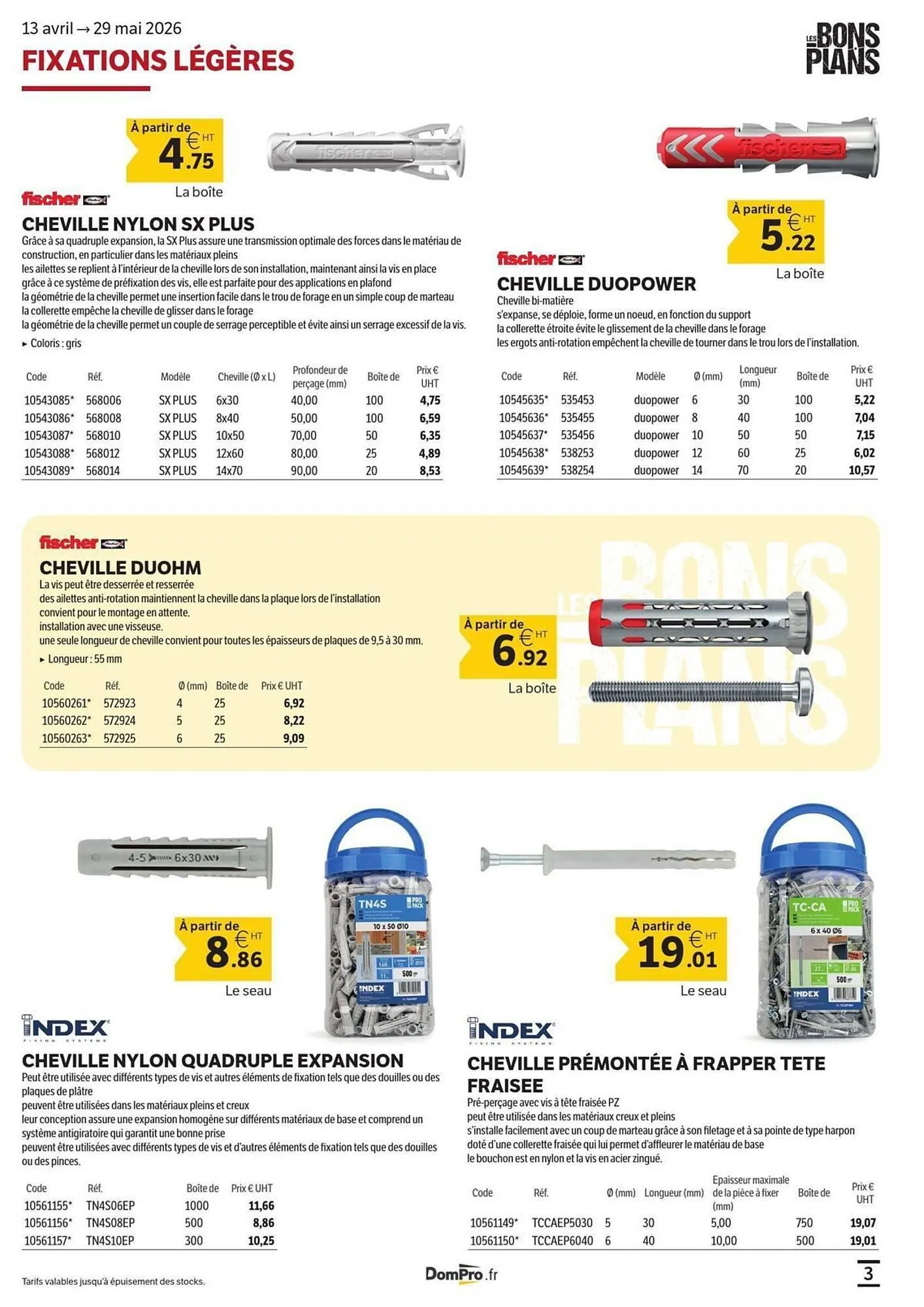 Catalogue DomPro du 5 mai au 29 mai 2026 - Catalogue page 3