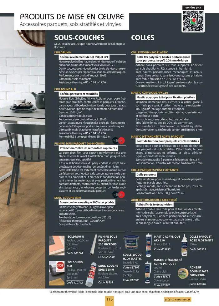 Carrelage & Parquet 2024-2025 du 22 août au 31 mai 2025 - Catalogue page 117