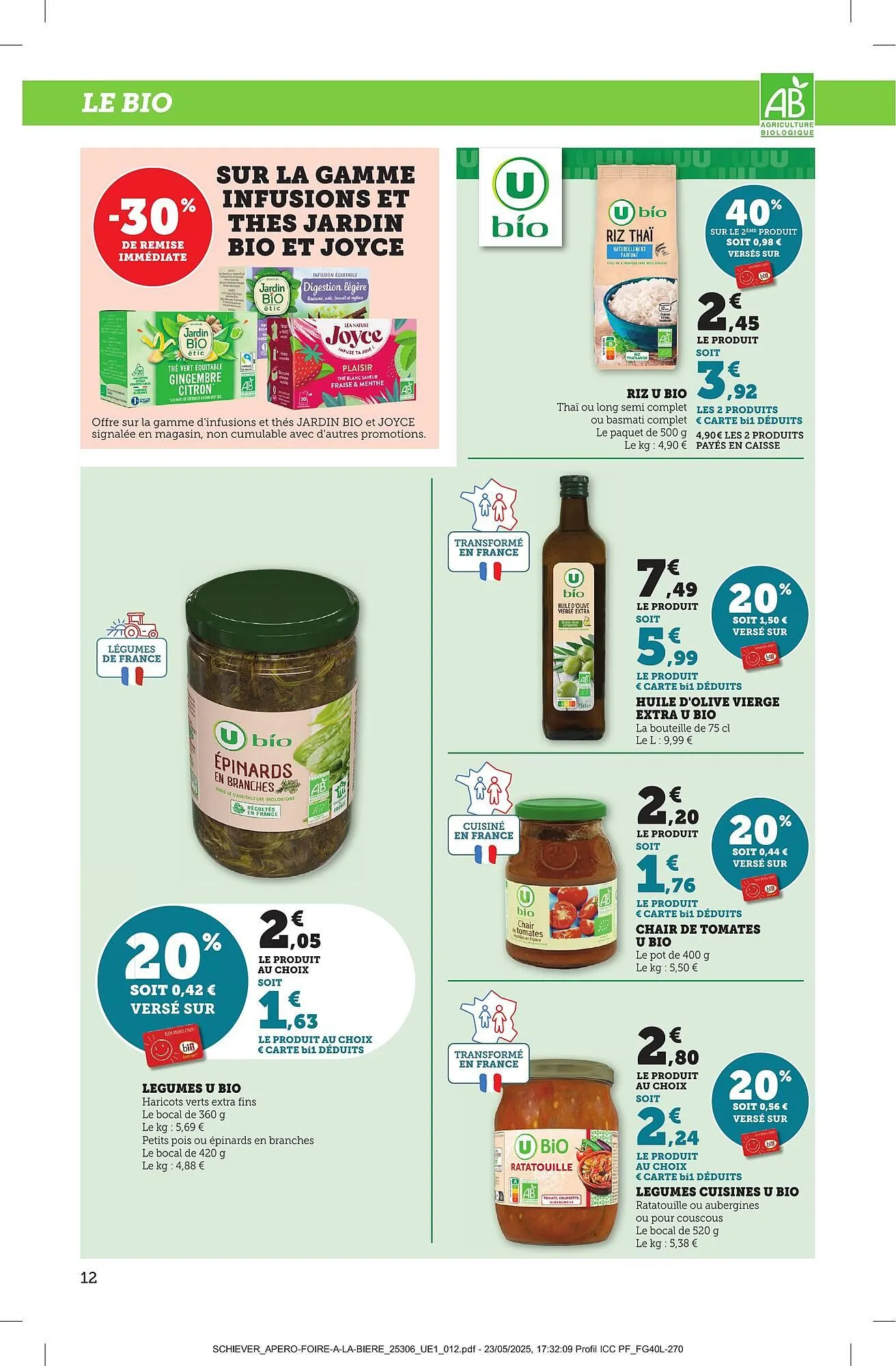 Catalogue Bi1 du 17 juin au 29 juin 2025 - Catalogue page 12
