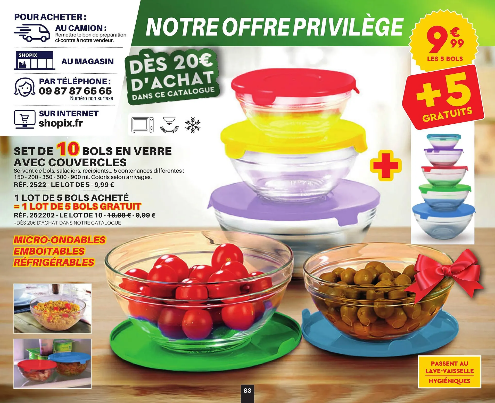 Catalogue Shopix du 21 juillet au 12 août 2023 - Catalogue page 83