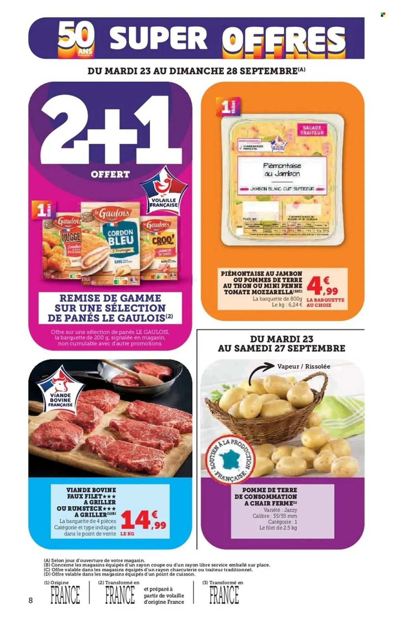 Catalogue Super U du 23 septembre au 5 octobre 2025 - Catalogue page 8