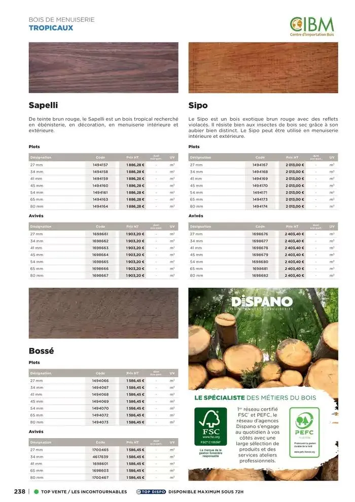 Catalogue 2025 Agenceurs du 25 avril au 31 décembre 2025 - Catalogue page 238