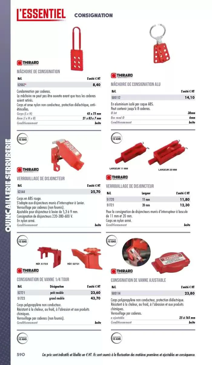 Essentiel Industrie 2025 du 3 janvier au 31 décembre 2025 - Catalogue page 592