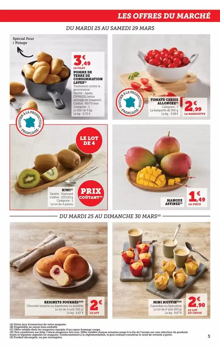 Maxi MARCHÉ du 25 mars au 6 avril 2025 - Catalogue page 5