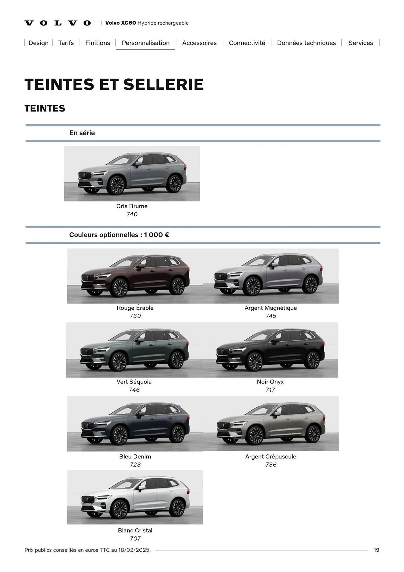 Catalogue VOLVO du 7 janvier au 31 janvier 2027 - Catalogue page 19