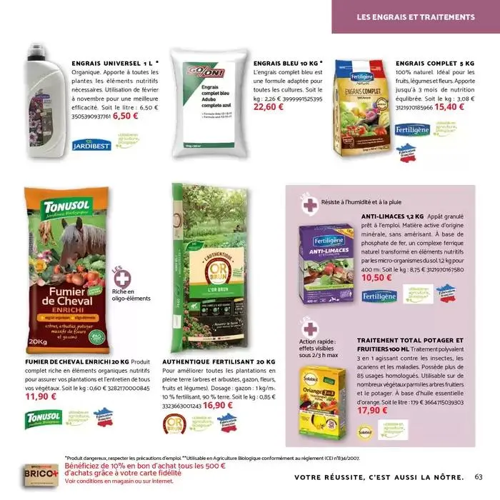 Imaginons votre jardin du 7 mars au 3 mai 2025 - Catalogue page 63