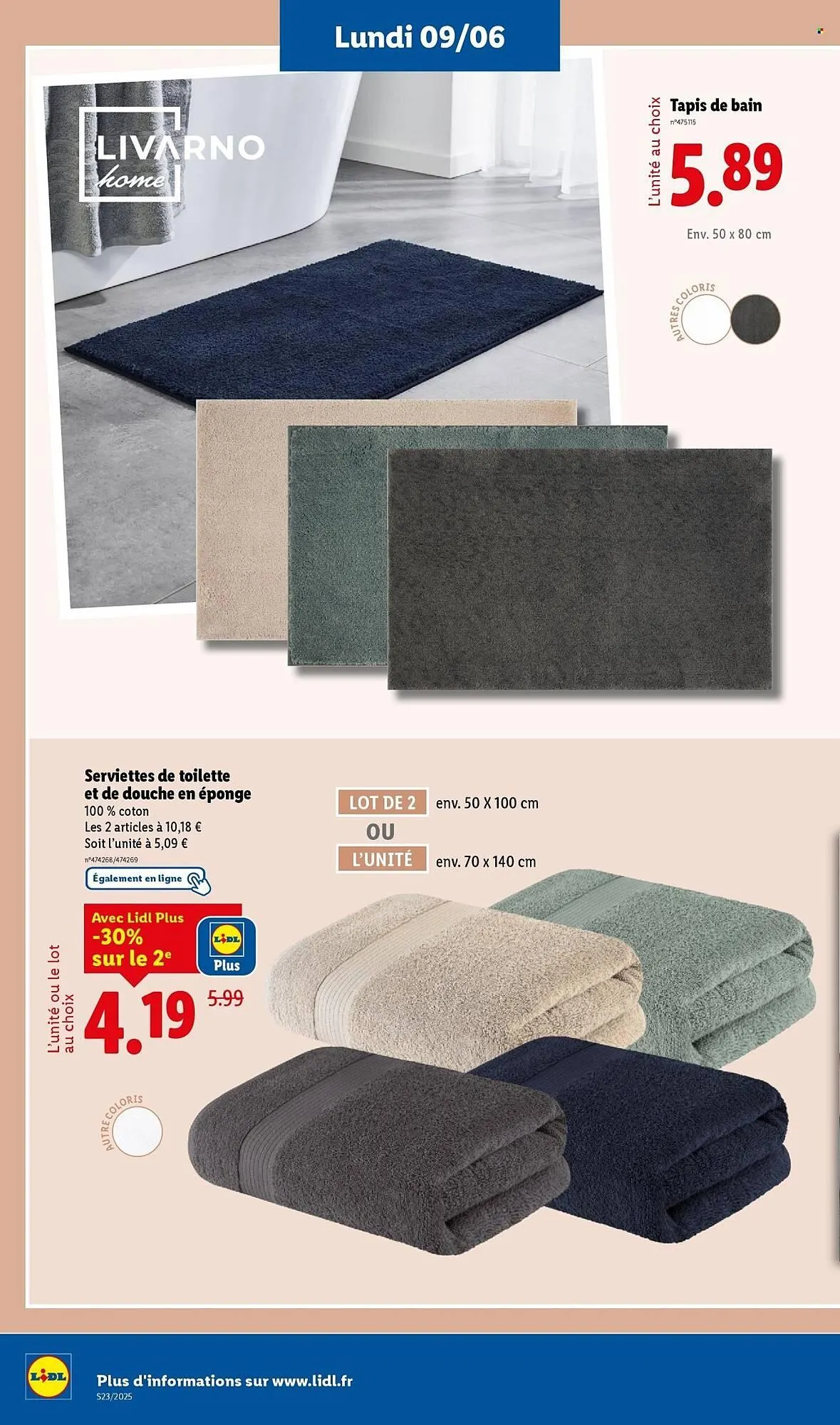 Catalogue Lidl du 5 juin au 11 juin 2025 - Catalogue page 50