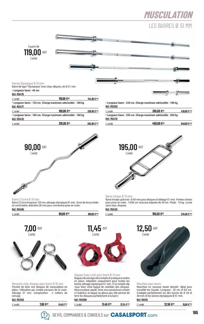 ÉQUIPEMENT SPORTIF du 6 mars au 31 décembre 2025 - Catalogue page 137