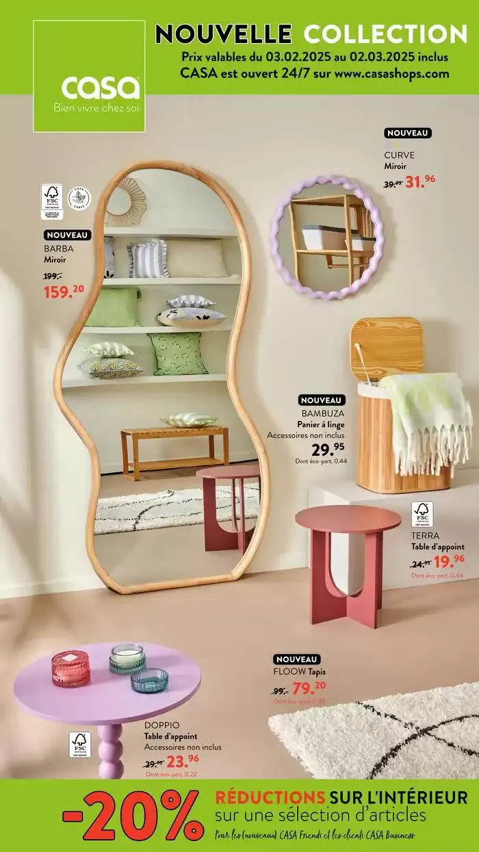 -20% RÉDUCTIONS SUR LINTÉRIEUR - 1