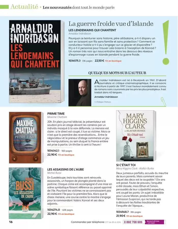 Mars - Avril 2025 du 4 mars au 30 avril 2025 - Catalogue page 16