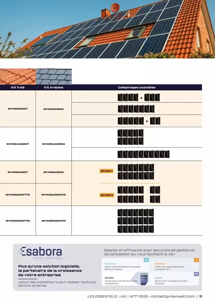 Les Essentiels Maviwatt 2025 du 4 février au 31 décembre 2025 - Catalogue page 11