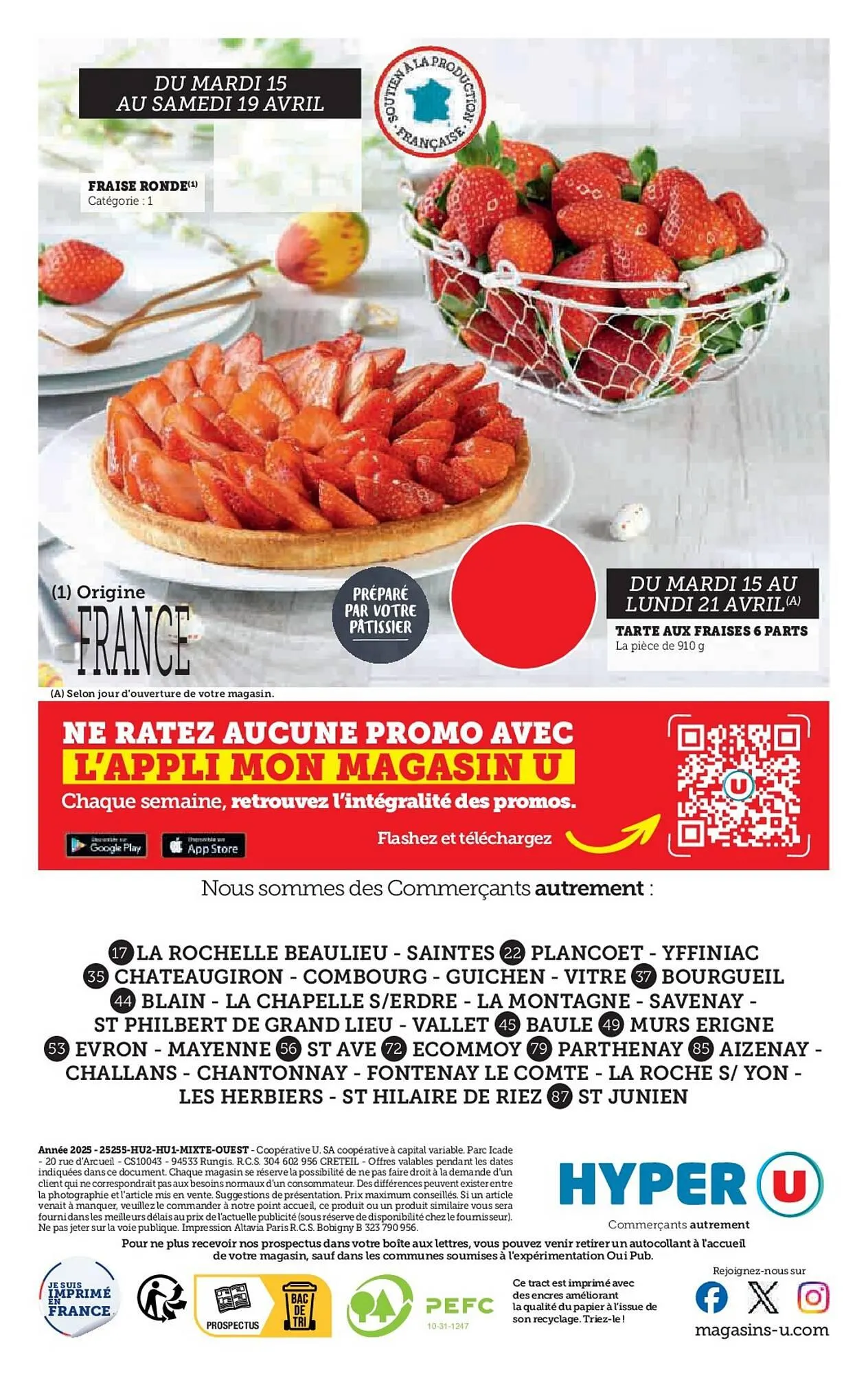 Catalogue Hyper U du 15 avril au 21 avril 2025 - Catalogue page 28