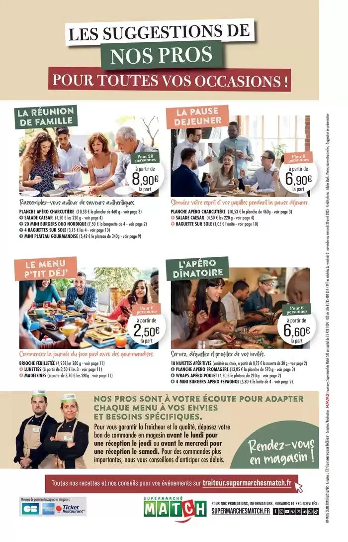 Automne - Hiver du 20 novembre au 30 avril 2025 - Catalogue page 12