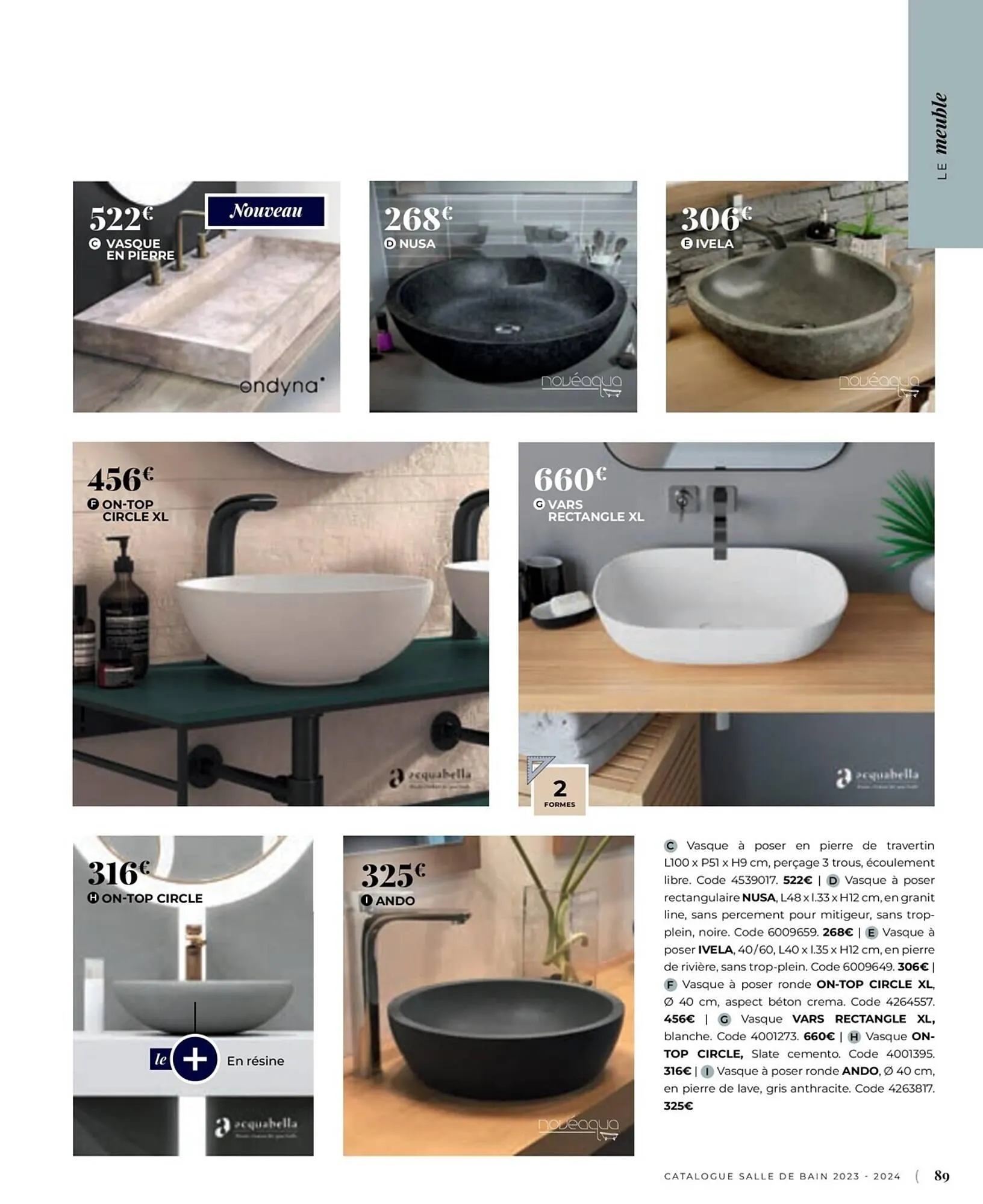 Catalogue Cedeo du 6 juillet au 31 décembre 2023 - Catalogue page 89