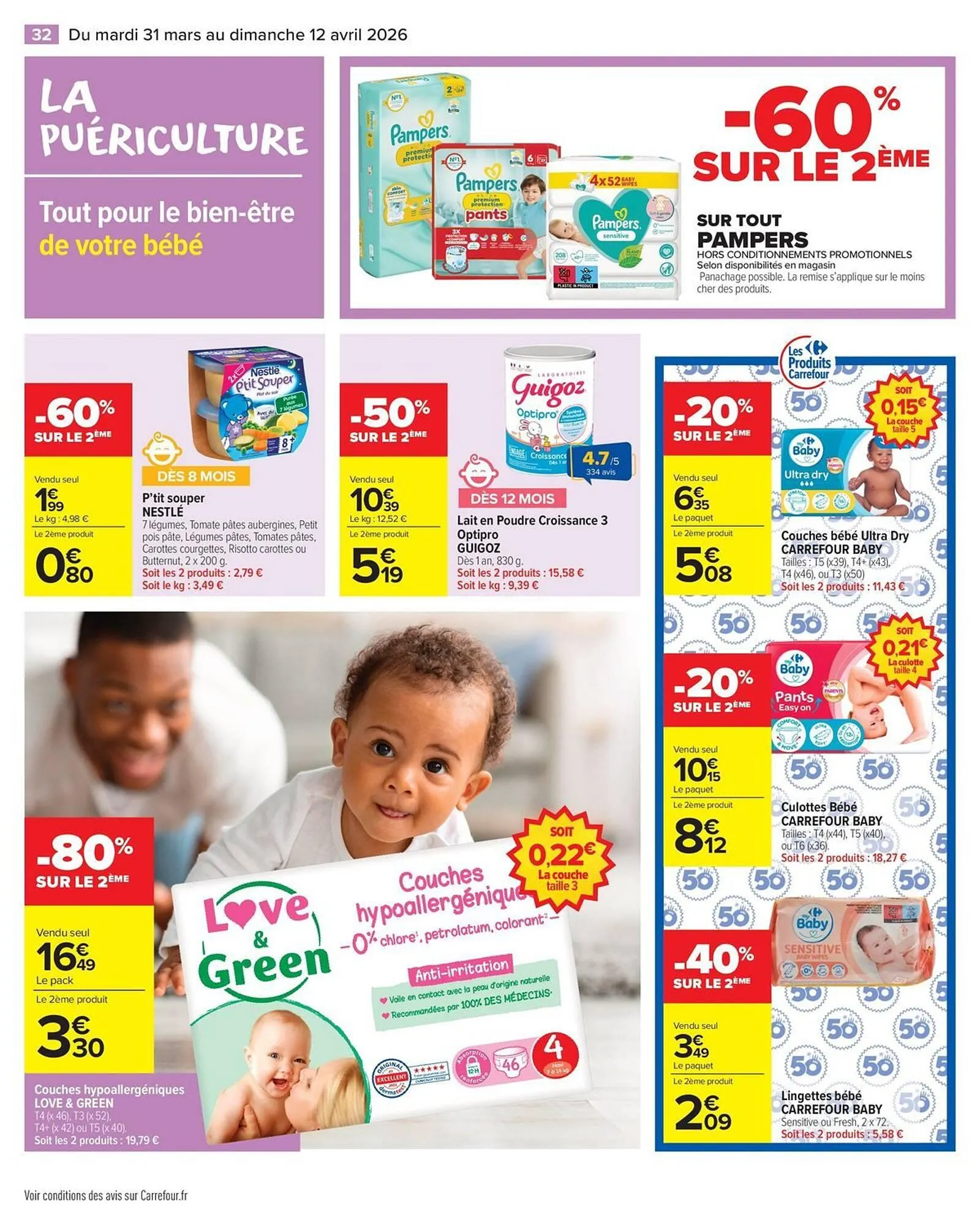 Catalogue Carrefour Market du 31 mars au 12 avril 2026 - Catalogue page 34