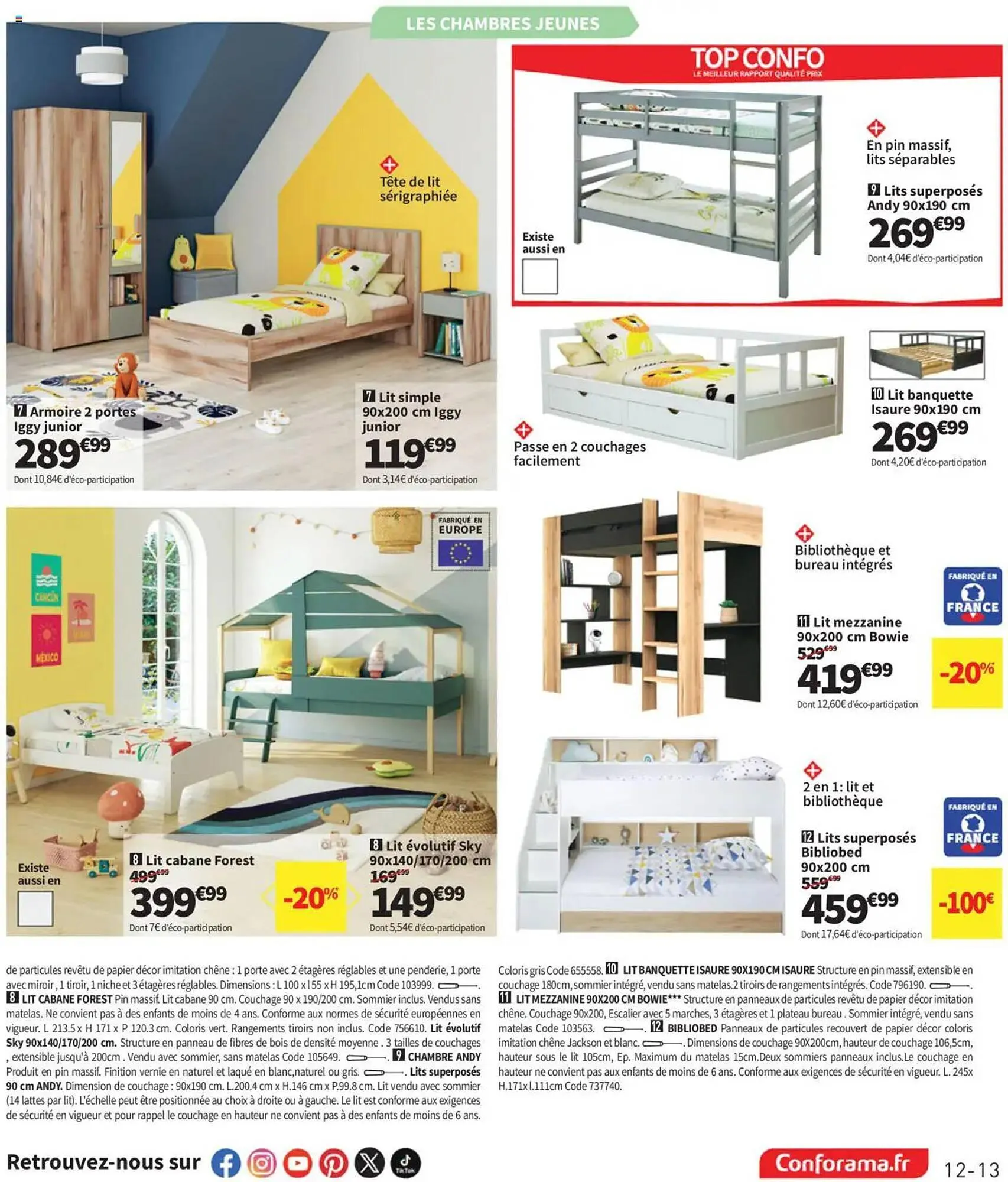 Catalogue Conforama du 8 juillet au 4 août 2025 - Catalogue page 13